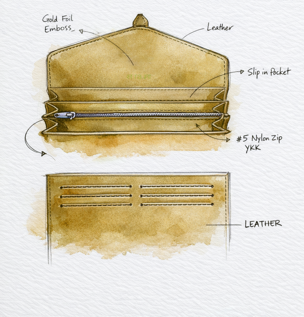 Arpana - Light Antique Gold (मृदु कनक)